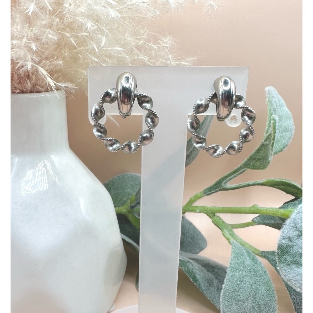 Vintage silver earrings